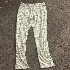 Roller Rabbit White and Green St. Patrick Pajama Pants